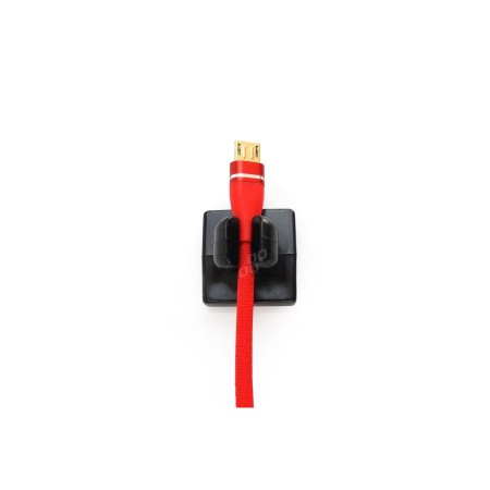 Set de 3 cleme din silicon pentru organizare cabluri