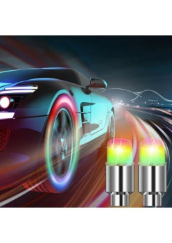 Set 2 buc. Capace Valva cu LED RGB, senzor de lumina si miscare