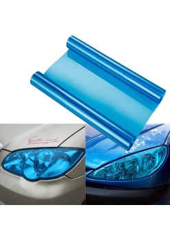 Folie protectie faruri / stopuri auto - Albastru (pret/m liniar) - 053