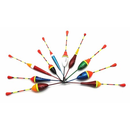Set 10 flotoare pentru pescuit, 0,8 - 4,5 g, AVX-AG103A