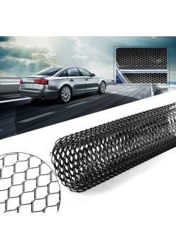 Grila Sport Tuning din Aluminiu, dimensiune 100 x 33cm, decupabila, culoare Neagra