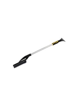 Racleta curatare zapada cu perie, cu maner SOFT GRIP,  lungime 770cm