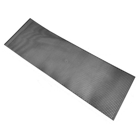 Grilă Sport Tuning Tip Fagure, Negru, 120x40 cm, Model Hexagon 10x10 mm – Universală, Decupabilă