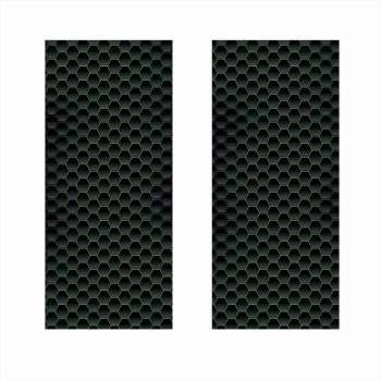 Set 2 Stickere Autoadezive OraJet pentru Stâlpi Uși Auto, Print HD EcoSolvent, 2x 50x22 cm