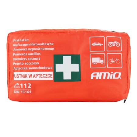 Trusa de prim ajutor auto, 17 piese, DIN 13164