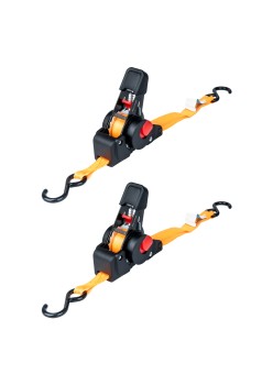 Set 2 x Chingi de asigurare marfa cu retractare automata, 200kg, dimensiune 18mm x 2m, model S-TYPE, AVX-AM03323
