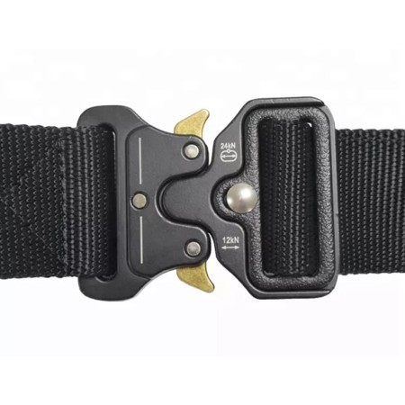 Curea Tactica pentru pantaloni, culoare Neagra cu catarama Neagra