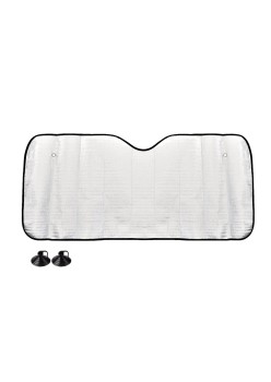 Parasolar parbriz argintiu din spuma EPE 150x80 cm