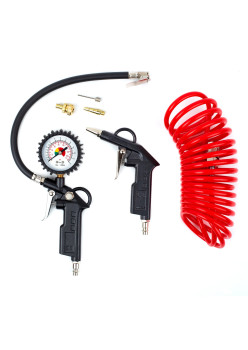 Set 6 piese pentru umflare roti si suflare cabina camion