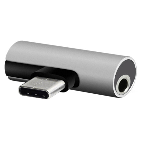 Adaptor Audio pentru telefonul mobil, de la USB-C la MiniJack 3,5mm,  AVX-AK291E