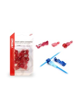 Cuplaje electrice pentru imbinari rapide de tip T 0,5 - 1mm2, 10A, 5 buc blister