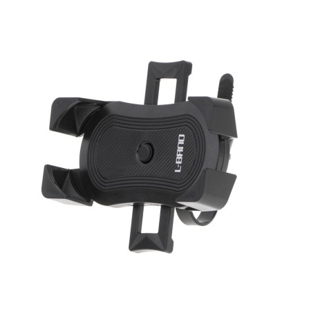 Suport Telefon cu 4 Brațe, Montaj pe Motocicletă sau Bicicletă, Fixare Reglabilă, Compatibil Universal, Negru