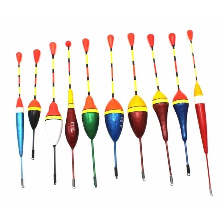 Set 10 flotoare pentru pescuit, 0,8 - 4,5 g, AVX-AG103A