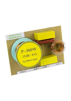 Filtru boxa, crossover cu 3 cai, 300W / 8 Ohm