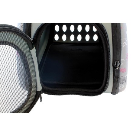 Geanta de Transport pentru Caine sau Pisica culoare Gri marime XXL AG644G