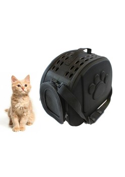 Geanta de transport pentru caine sau pisica culoare Negru marime XXL AG644I