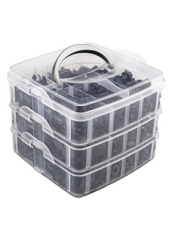 Set cleme - clipsuri reconditionare auto, 620 piese, diferite modele