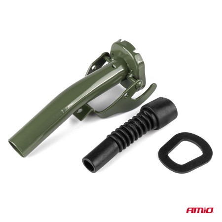 Palnie metalica detasabila pentru canistrele de 5L, 10L si 20L din tabla, culoare Verde