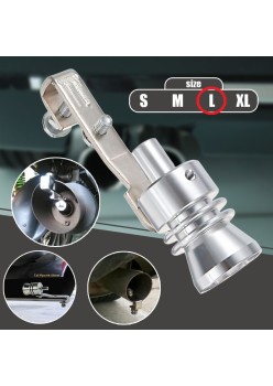 Fluier din aluminiu pentru toba marime L, compatibil cu motoare intre 2000 - 2400 cc