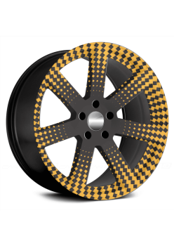 Folie decorativa jante auto set 4 bucati, model FJT-40, diametru 60 cm, print EcoSolvent, autoadeziva, exterior rezistent