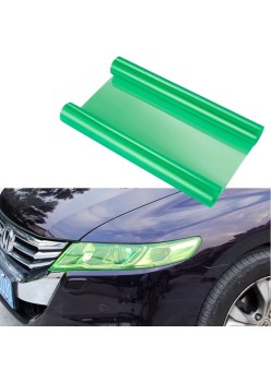 Folie protectie faruri / stopuri auto - Verde (pret/m liniar) - 054