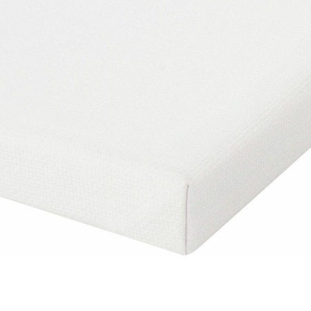 Set 3 sasiuri din lemn cu panza CANVAS pentru pictura, culoare Alb Mat, Marca AVEX