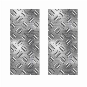 Set 2 Stickere Auto Decorative pentru Stalpi Usi – Print Autoadeziv OraJet, EcoSolvent Outdoor, 50x22 cm