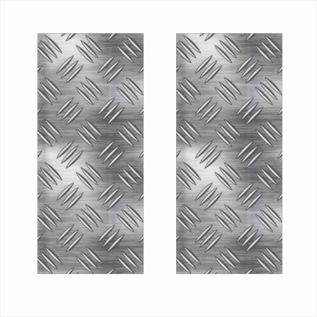 Set 2 Stickere Auto Decorative pentru Stalpi Usi – Print Autoadeziv OraJet, EcoSolvent Outdoor, 50x22 cm