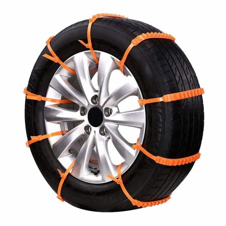 Set 10 benzi Anti-Derapante pentru Anvelope Auto, reglabile, lungime 93,5 cm
