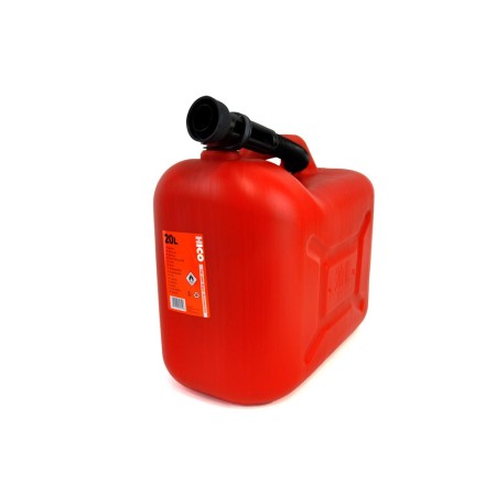 Canistra din plastic pentru combustibil rosie 20L