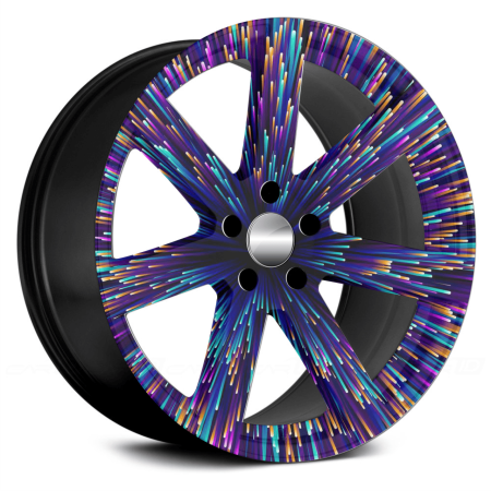 Folie Auto Janta Ø60 cm Oracal EcoSolvent Exterior | Set 4 Colantari Tuning Model FJT-42