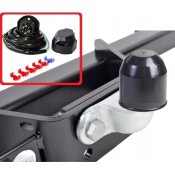 Kit Cablaj Carlig Remorca cu Priza 7 Pini – Lungime 1.5m, Universal, Cu Accesorii Montaj, Compatibil 12V