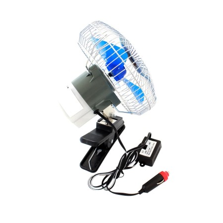 Ventilator auto oscilant cu alimentare la 12V 18cm AG147E
