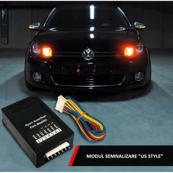 Modul Pozitie si Semnalizare US Style – 12V, Compatibil CANBUS, Intensitate Reglabila, Fara Eroare Bec