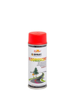 Spray Vopsea Fluorescent 400ml Rosu Champion Color