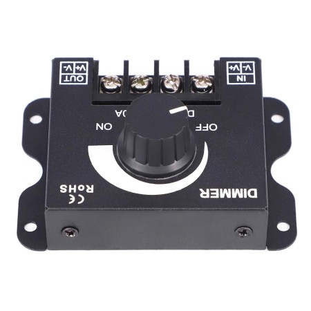 Dimmer LED cu reglaj manual, 12V - 24V, 360W - 720W, 30A