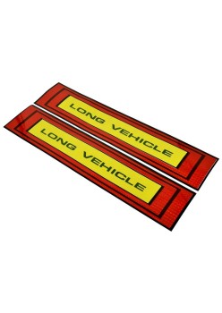 Set sticker reflectorizant pentru camion 