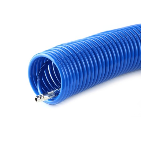 Furtun spiralat pentru aer comprimat din PE, 5 x 8mm, lungime 10m, PT-04