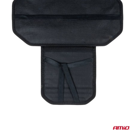Husa scaun auto cu bile de masaj, suport lombar si tetiera, dimensiuni 126 x 44 cm, culoare Neagra