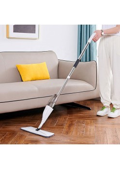 Mop Inteligent cu lavete din microfibra, recipient de lichid și pulverizator
