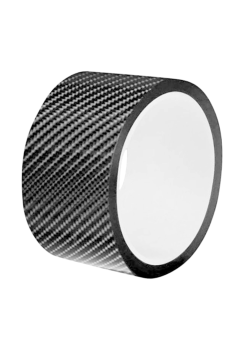 Rola ornament bandouri sau praguri autoadeziv din autocolant Carbon 5D, dimensiune 148 x 4 cm, culoare Gri Antracit