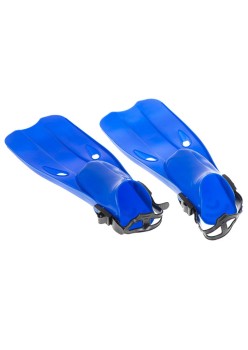 Labe de Inot si Scufundari, marime M (22,5-24,5 cm), culoare Albastra