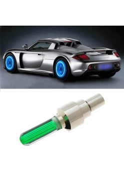 Set 2 Capace Valva cu LED Verde, cu senzor de lumina si miscare
