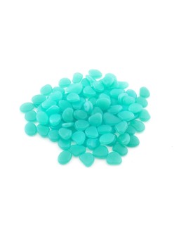 Set 100 pietre decorative fluorescente, culoare Albastru, AVX-AG653A