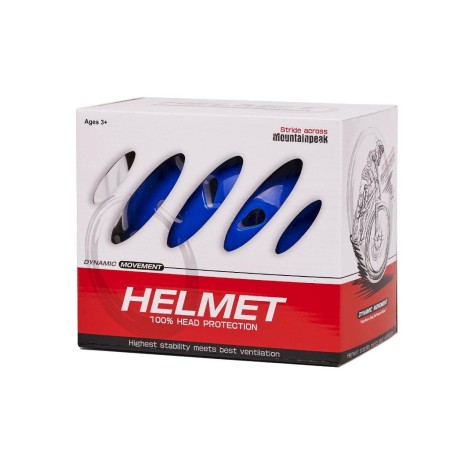 Set Protectie pentru copii, 7 piese, model SKATEBOARD, culoarea Albastra