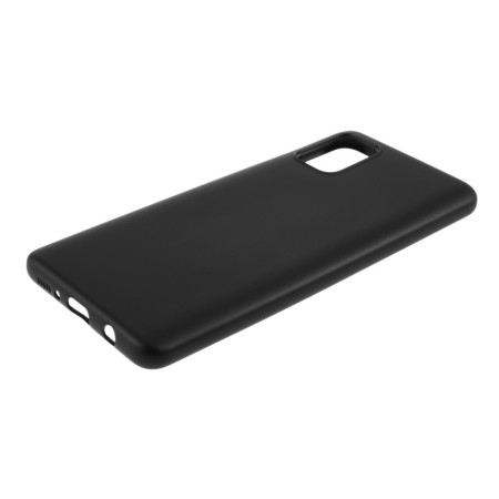 Husa protectie compatibila cu Samsung A51 Liquid Silicone Case Negru
