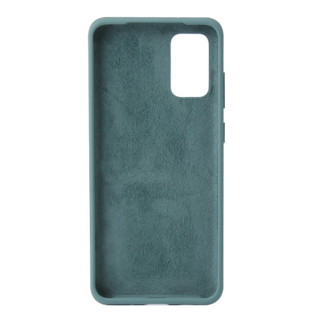 Husa protectie Flippy compatibila cu Samsung Galaxy S21 Ultra Liquid Silicone Case Verde