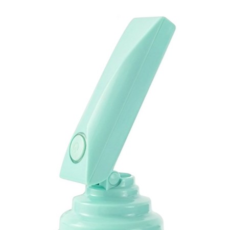 Aparat Pentru Curatat Scame, Par Si Praf, Flippy, Trimmer pentru Diferite Tipuri De Material, Cu Lame Din Otel Inoxidabil, Maner Flexibil, Incarcare Prin USB, 13x8 cm, Verde