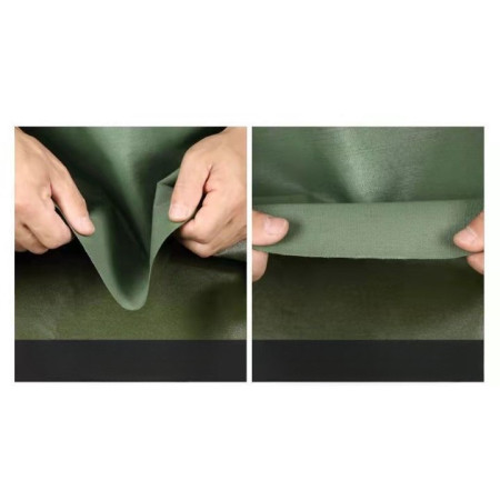 Prelată Acoperiș Cort Pavilion 2.9 x 1.9 m, Oxford 700D Cauciucat, Verde, Impermeabilă, Anti-UV, Pentru Cadru Acordeon