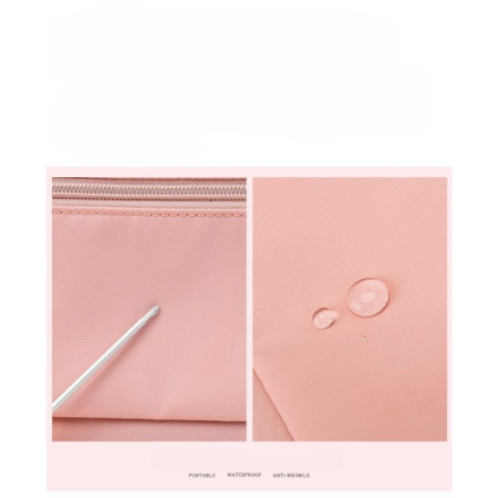 Geanta Pliabila, Flippy, pentru Voiaj, Buzunare Multiple, de Mana, Impermeabila, Material Textil, Capacitate 8 Kg, Dimensiune Deschisa 42x28x10 cm, Roz